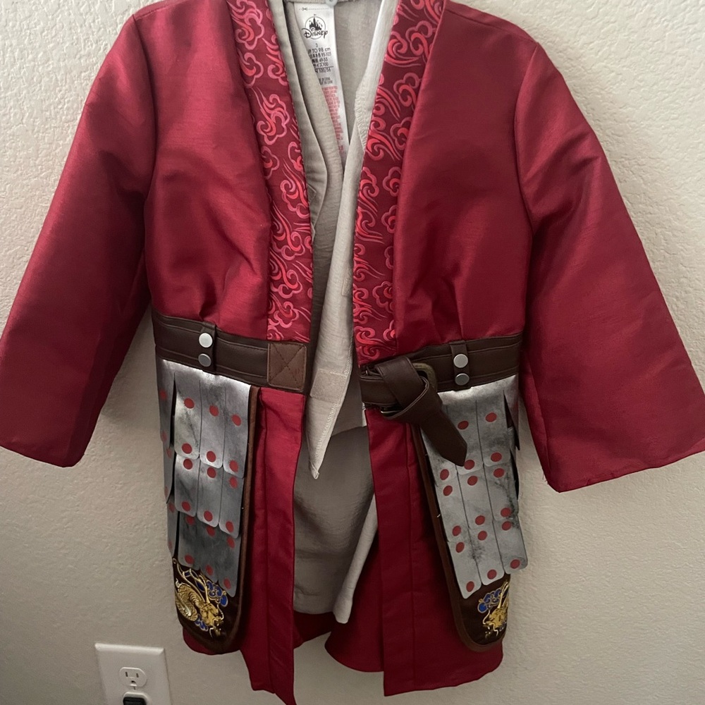 Disney Mulan Warrior Costume for Kids